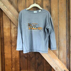 ZARA Kids Fred Blunt Dog & Car Long Sleeve Tee, 4-5 years, 110CM , Unisex